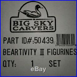 BIG SKY CARVERS Beartivity II, Excellent Bear Figurines Nativity 6 Pcs BEARFOOTS