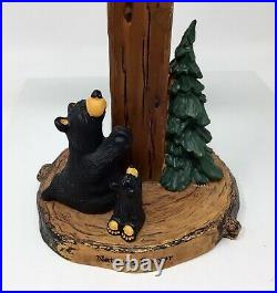 BIG SKY CARVERS By Jeff Fleming BEARFOOTS RETIRED NATURE'S PRAYER with CROSS
