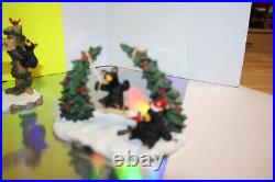 BIG SKY CARVERS By Jeff Fleming Bearfoots Christmas Park 5 Piece Set