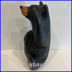 BIG SKY CARVERS Mikey JEFF FLEMING HAND CARVED BEAR STATUE