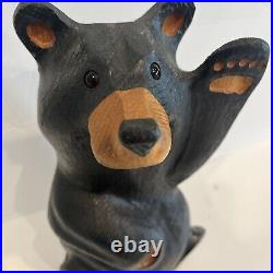 BIG SKY CARVERS Mikey JEFF FLEMING HAND CARVED BEAR STATUE