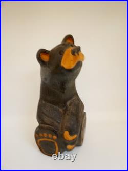 BSC Big Sky Carvers carved wood bear statue 15 tall Bearfoots