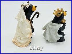 BearFoots BEARTIVITY II Nativity Figurine Set by Jeff Fleming Big Sky Carvers