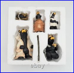 BearFoots BEARTIVITY II Nativity Figurine Set by Jeff Fleming Big Sky Carvers