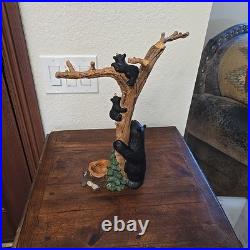 BearFoots Bear Figurine Jewelry Tree Big Sky Carvers Necklaces Vintage Ltd Ed