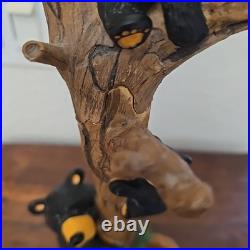BearFoots Bear Figurine Jewelry Tree Big Sky Carvers Necklaces Vintage Ltd Ed