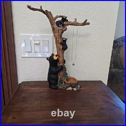 BearFoots Bear Figurine Jewelry Tree Big Sky Carvers Necklaces Vintage Ltd Ed