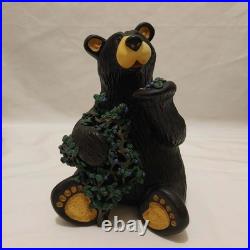 BearFoots Bears Jeff Fleming Big Sky Carvers Lot 4 Resin Figurines Barry