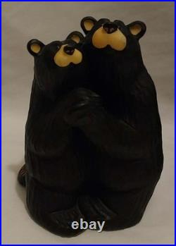 BearFoots Bears Jeff Fleming Big Sky Carvers Lot 4 Resin Figurines Barry