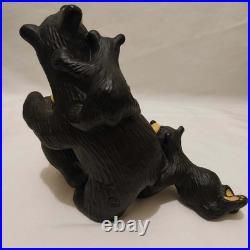 BearFoots Bears Jeff Fleming Big Sky Carvers Lot 4 Resin Figurines Barry