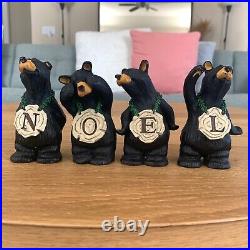 BearFoots Bears collectible by Montana Big Sky Carvers Jeff Fleming -NOEL BEARS
