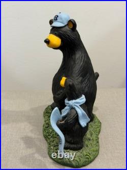 BearFoots Jeff Fleming UNC North Carolina Tar Heels Figurine Bear Statue RARE