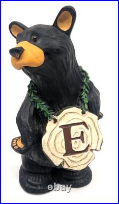 BearFoots NOEL Bears Set by Jeff Fleming Big Sky Carvers Christmas Decor Vintage