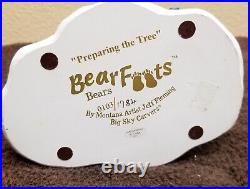 BearFoots Preparing the Tree-Montana's Jeff Fleming of Big Sky Carvers #0103