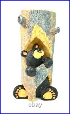 BearFoots Sparky Candle Holder Big Sky Carvers Jeff Fleming Bear Limited Edition