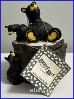 BearFoots Three Bears Box Jeff Fleming Big Sky Carvers Trinket Box