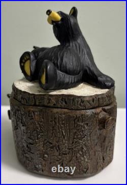 BearFoots Three Bears Box Jeff Fleming Big Sky Carvers Trinket Box
