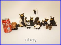 Bear Foots Beartivity nativity Big Sky Carvers 10 piece set