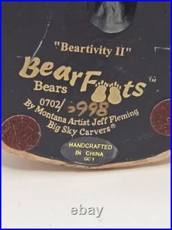 Bear Foots Beartivity nativity Big Sky Carvers 10 piece set