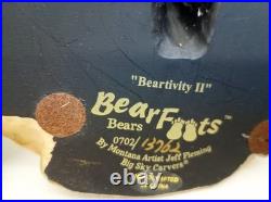 Bear Foots Beartivity nativity Big Sky Carvers 10 piece set