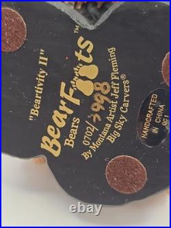 Bear Foots Beartivity nativity Big Sky Carvers 10 piece set