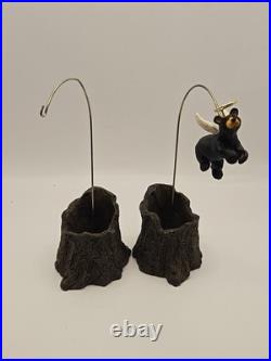 Bear Foots Beartivity nativity Big Sky Carvers 10 piece set