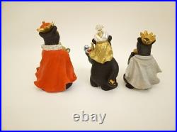 Bear Foots Beartivity nativity Big Sky Carvers 3 wise'men' kings