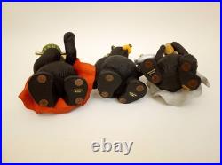 Bear Foots Beartivity nativity Big Sky Carvers 3 wise'men' kings