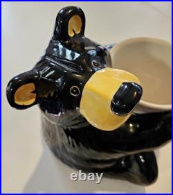 Bear Foots Big Sky Carver Ceramic Utensil Holder Bear Foots Big Sky Carver Ceramic Utensil Holder