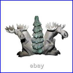 Bear Foots Big Sky Carvers Moose Love Collectible Figurine Book Ends