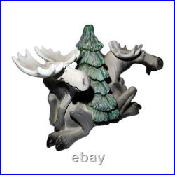 Bear Foots Big Sky Carvers Moose Love Collectible Figurine Book Ends