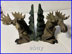 Bear Foots Big Sky Carvers Moose Love Collectible Figurine Book Ends