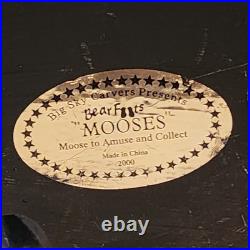 Bear Foots Big Sky Carvers Moose Love Collectible Figurine Book Ends
