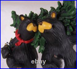 Bear Foots HTF The Perfect Tree LE Figurine Christmas Decor Jeff Fleming Rare