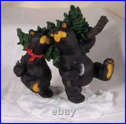 Bear Foots HTF The Perfect Tree LE Figurine Christmas Decor Jeff Fleming Rare