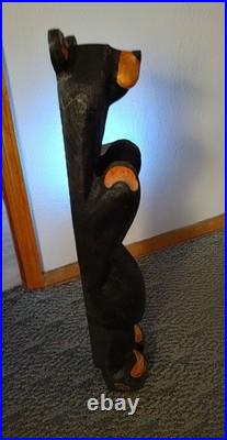 Bear Toilet Paper Stand from Big Sky Carvers Jeff Fleming originals