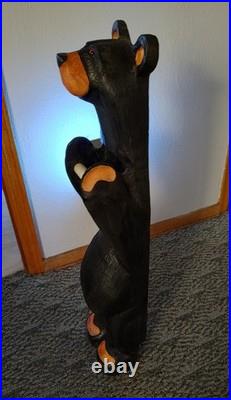 Bear Toilet Paper Stand from Big Sky Carvers Jeff Fleming originals