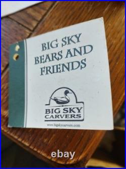 Bear Toilet Paper Stand from Big Sky Carvers Jeff Fleming originals
