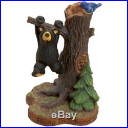 Bearfoot Bears Hang in There figurine (Lodge Look) by Big Sky Carvers