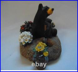 Bearfoot Bears Mama and Baby Jade / Garden Big Sky Carvers Jeff Fleming