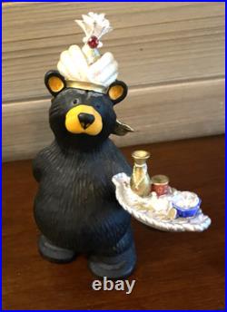 Bearfoots BEARTIVITY III Black Bear Figurines Nativity Set Jeff Fleming Big Sky