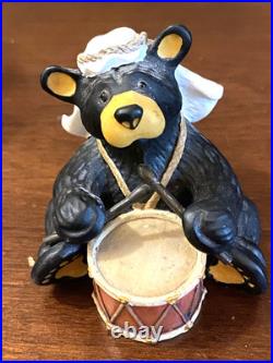 Bearfoots BEARTIVITY III Black Bear Figurines Nativity Set Jeff Fleming Big Sky