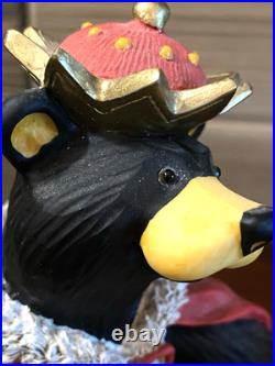 Bearfoots BEARTIVITY III Black Bear Figurines Nativity Set Jeff Fleming Big Sky