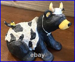Bearfoots BEARTIVITY III Black Bear Figurines Nativity Set Jeff Fleming Big Sky