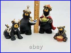 Bearfoots BEARTIVITY III Black Bear Figurines Nativity Set Jeff Fleming Big Sky Bearfoots BEARTIVITY III Black Bear Figurines Nativity Set Jeff Fleming Big Sky