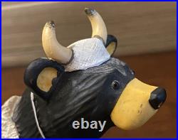 Bearfoots BEARTIVITY III Black Bear Figurines Nativity Set Jeff Fleming Big Sky