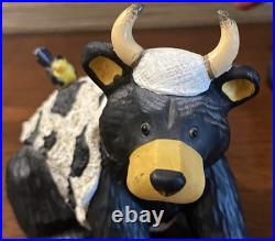 Bearfoots BEARTIVITY III Black Bear Figurines Nativity Set Jeff Fleming Big Sky