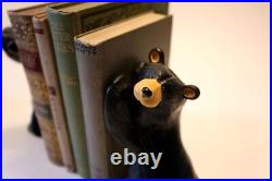 Bearfoots Bear Collection Simon and Schuster Bookends Jeff Fleming Figurines