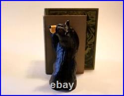 Bearfoots Bear Collection Simon and Schuster Bookends Jeff Fleming Figurines