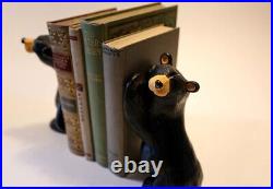 Bearfoots Bear Collection Simon and Schuster Bookends Jeff Fleming Figurines